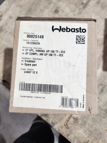 Oem genuine webasto 9002514b - oem,