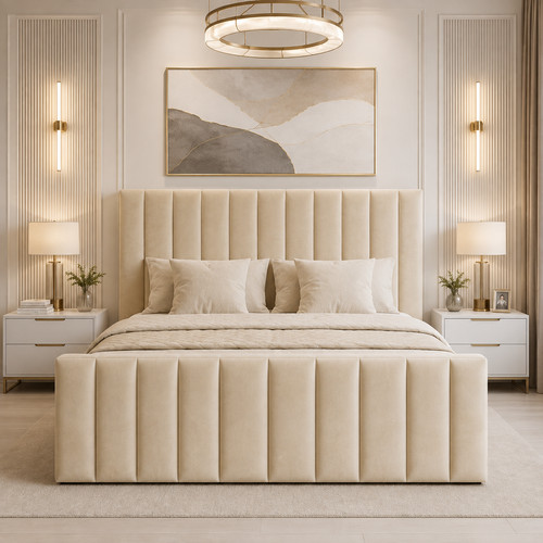Frame bed and storage - bed,