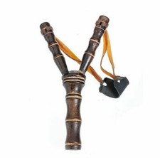 Wooden Slingshot Hunting
