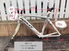 Frame RIDLEY NOAH 2010 model XS size Ridley Helium Carbon Suitable height