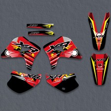 Motorcycle Decals Graphics Backgrounds Kit For Honda XR650R XR 650R 2000-2009