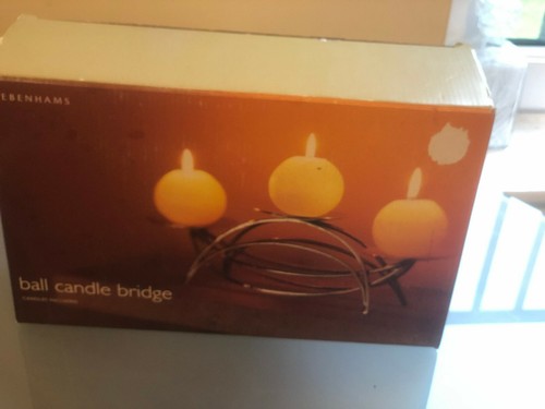 Ball candle bridge table - candle,
