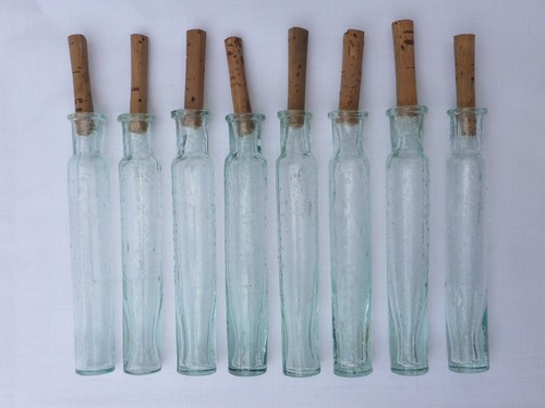 Old small medicine glass - medicine,