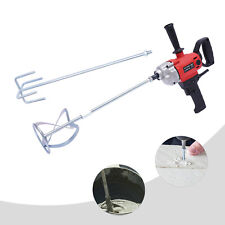 2400W Corded Electric Drill Mixer Concrete Mud Drill Mixing Tool Machine 1200rpm