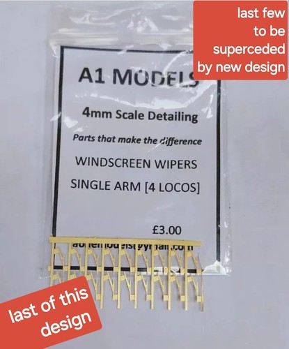 4mm scale single arm - single,