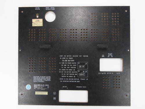 Technics 1506 rear - rs-1506*,