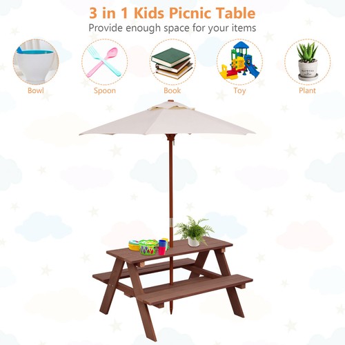 Kids picnic table - in,