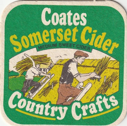 Beer mat coates - mat, cider