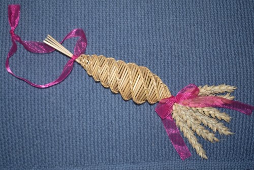 Corn dolly decoration - dolly, decoration-handmade