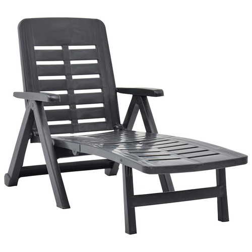 Folding sun lounger plastic - sun,