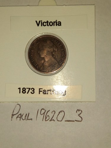 Victoria 1873 farthing - victoria,