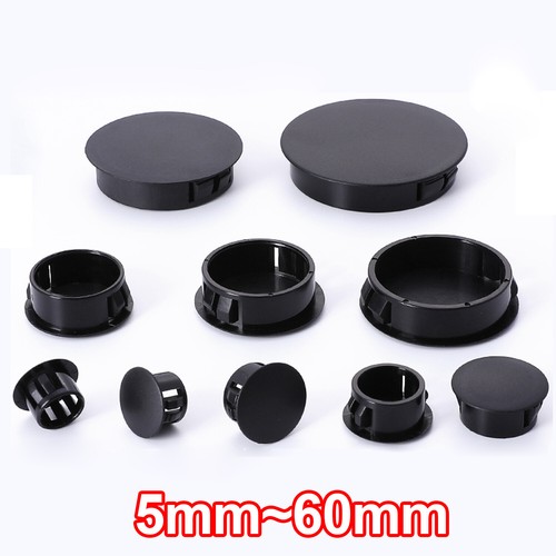 Round plastic blanking - round, cap