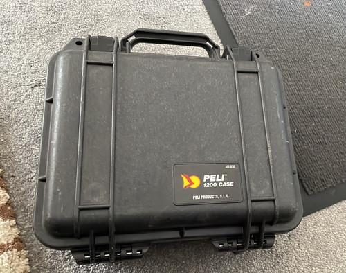 Peli case 1200 black - case,
