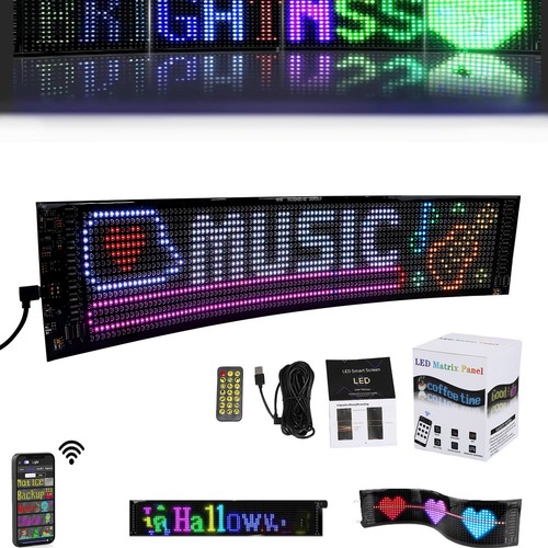 Rgb led sign scrolling - sign,