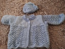 New Baby Matinee Coat & Hat