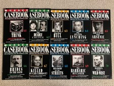 *Volume 61-70* Murder Casebook Magazines - Vintage Weekly Crime Collection x 10 