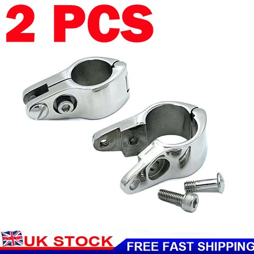 2pcs bimini rail clamp - rail, 1