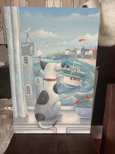 WALL ART PAINTED CANVAS ARTIST