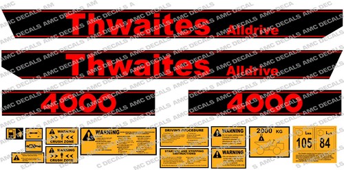 Thwaites alldrive 4000 - alldrive, 2