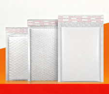 WHITE PADDED BUBBLE BAGS 3