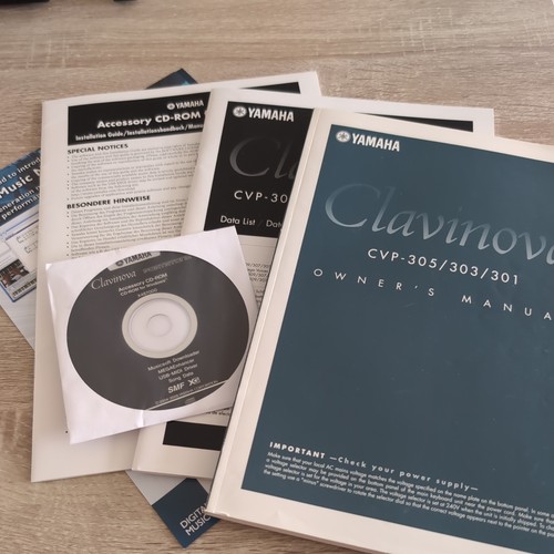 Yamaha clavinova cvp 305 - cvp,