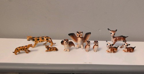 Vintage ceramic figurine lot - vintage,