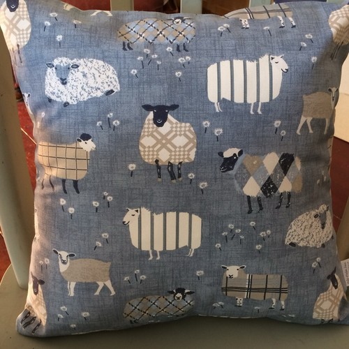 Fun sheep blue b - sheep,