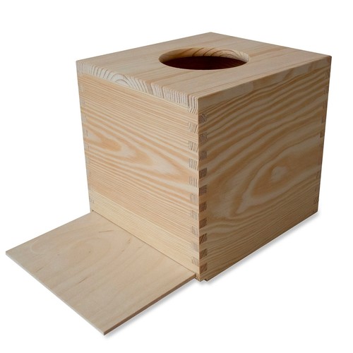 Beech wood napkin tissue - beech, box
