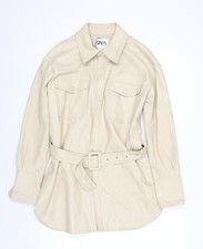 Womens UK Size 8 Zara Beige