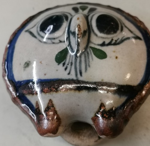Vintage tonala pottery owl - tonala,