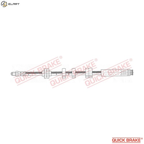 Brake hose 979 for - brake,