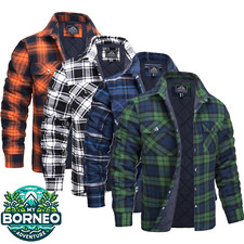 Mens Lumberjack Flannel Fleece