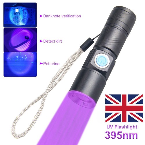 Usb rechargeable 395 led - 395, uv