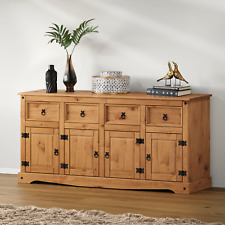 Corona Furniture Solid Pine Bedroom Living Dining Coffee Sideboard Bookcase TV