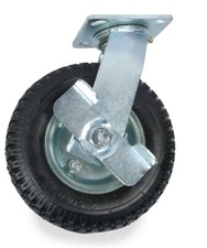 4Pcs 8"  Flat-Free Wheel 2