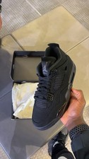 Jordan 4 Black Cat UK Size 5 GS YOUTH | IN HAND READY TO SHIP | TRUSTED SELLER