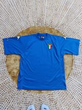 Vintage ITALY KAPPA Home Football Shirt 2000/02 Blue Men's XL