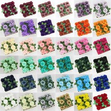 10x foam roses artificial - foam,