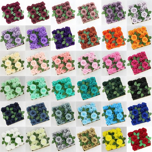 10x foam roses - roses, artificial