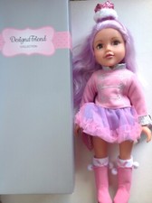 Design a friend Clara Doll New Chad Valley Designafriend 18" Doll Lilac Hair