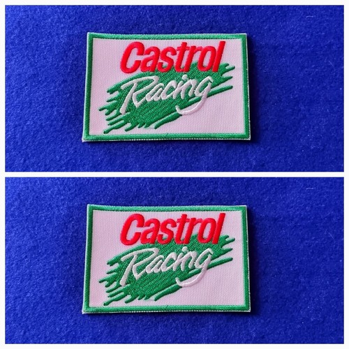 Castrol oil patch - castrol, pair