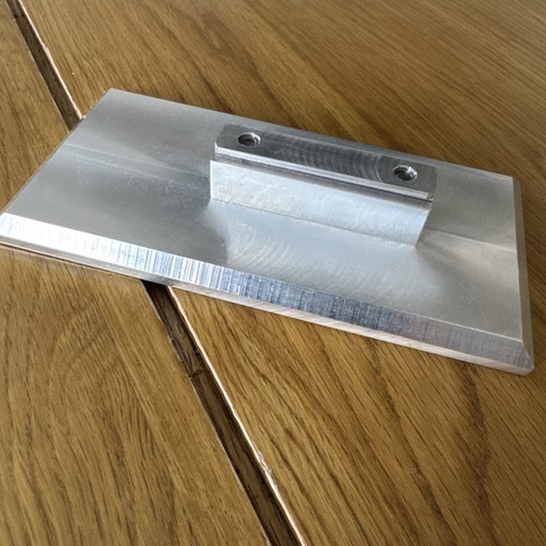 Bench rest block aluminium - block.,
