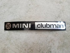 Classic Mini Clubman Rear Boot Badge Insert
