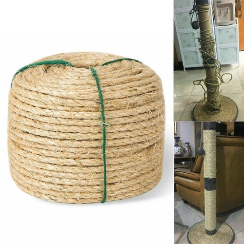 50m 6mm natural sisal - 6mm, rope