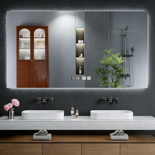 Bathroom mirror with - mirror,