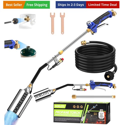 Propane torch weed burner kit - propane,