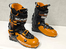 SCARPA Maestrale Ski Touring Boots Mondo 28.0 UK 9 Black Orange Snowboarding