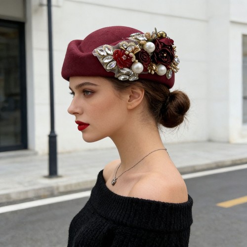 Church derby fascinator with - church,