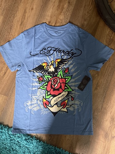 Hardy men blue graphic - ed, men's