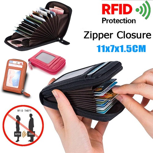 Mens leather zip around rfid - zip,